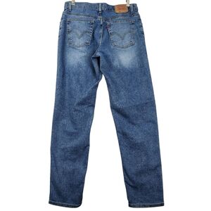 Vintage Y2K Levis 550 Womens Size 10  Relaxed Stretch Fit Tapered Leg Blue Jeans